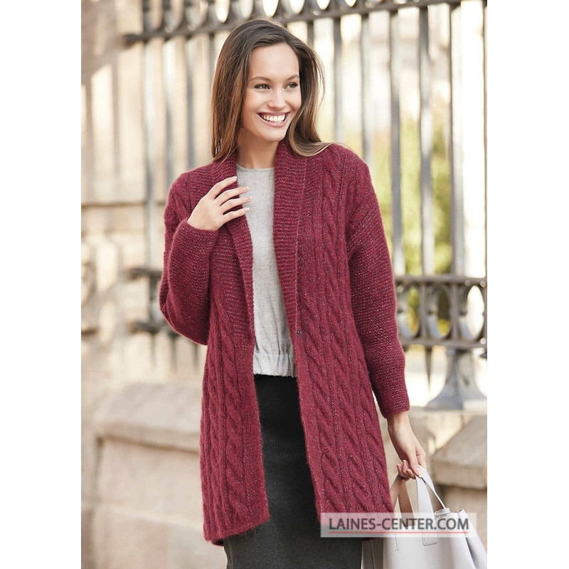 Modèle de Veste Alpaca Silver