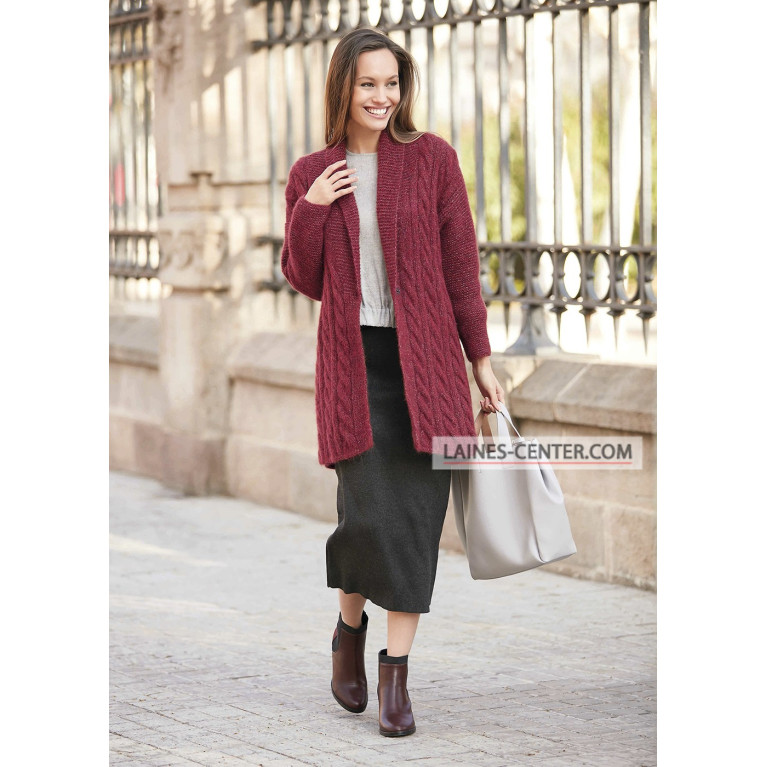 Modèle de Veste Alpaca Silver