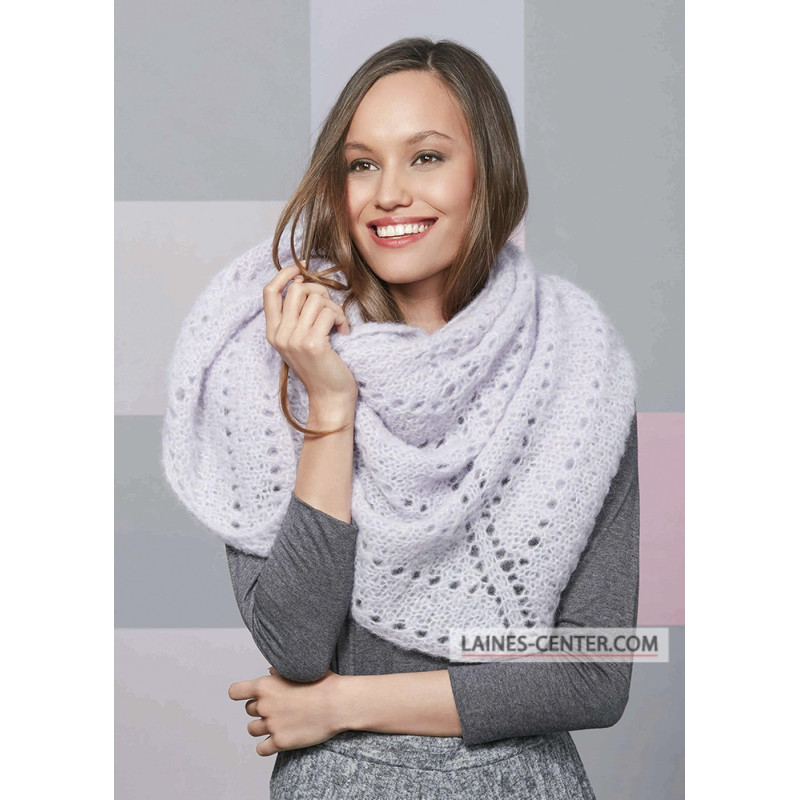 Modèle de Châle Alpaca Silver