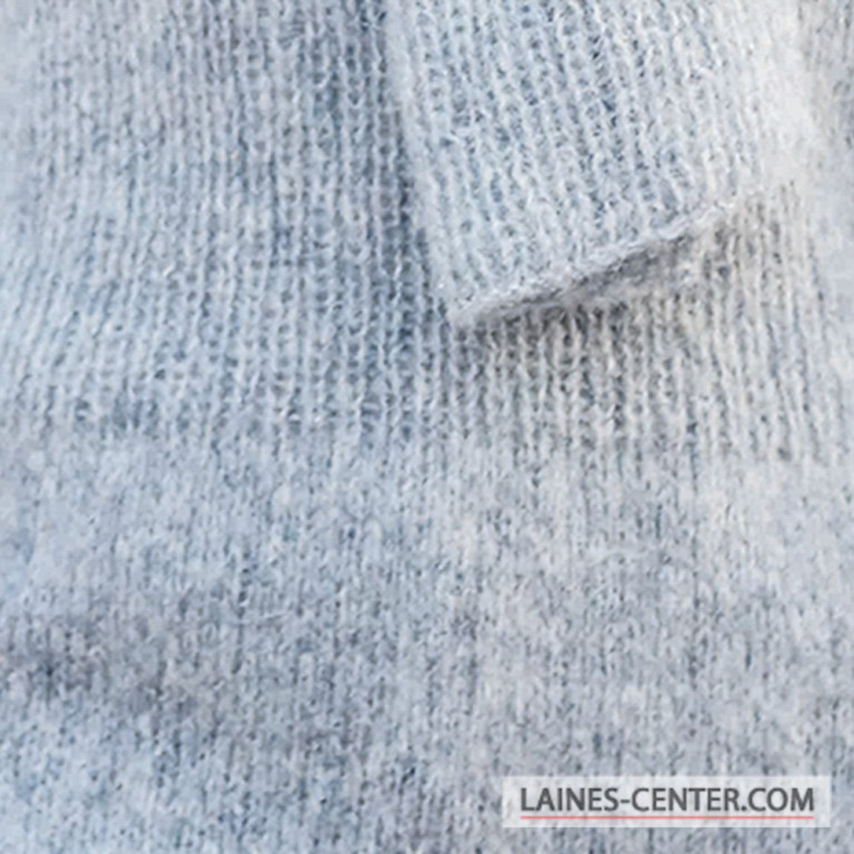 Modèle d'écharpe Alpaca Silver