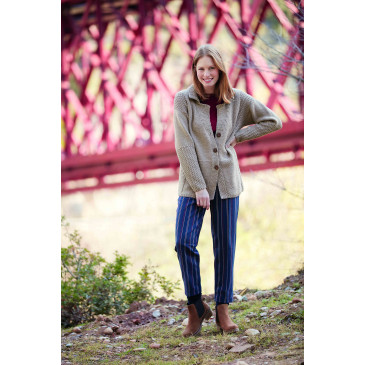 Modèle de Blazer Merino Aran Natur