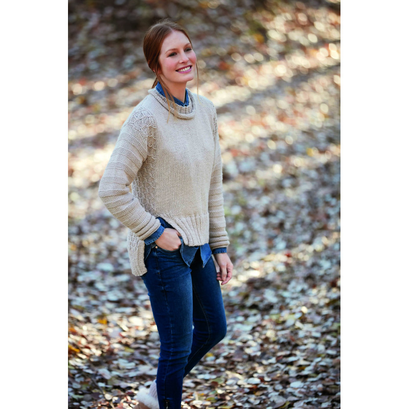 Modèle de Pull Merino Aran