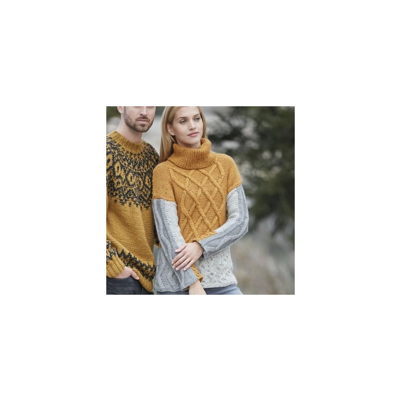 Modèle de Pull Merino Tweed