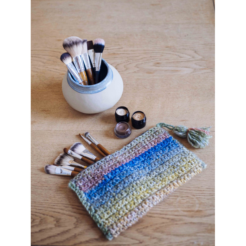 Modèle de Pochette à maquillage Azteca Degradé