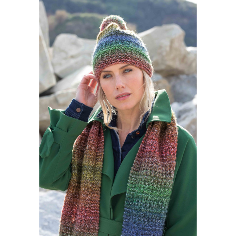 Modèle de Bonnet Azteca Degradé