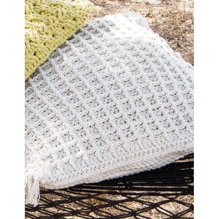 Modèle de coussin Love Denim