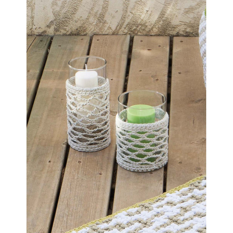 Modèle de Cache Pots Love Denim