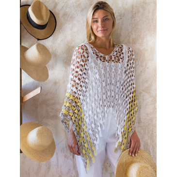 Modèle de Poncho Femme