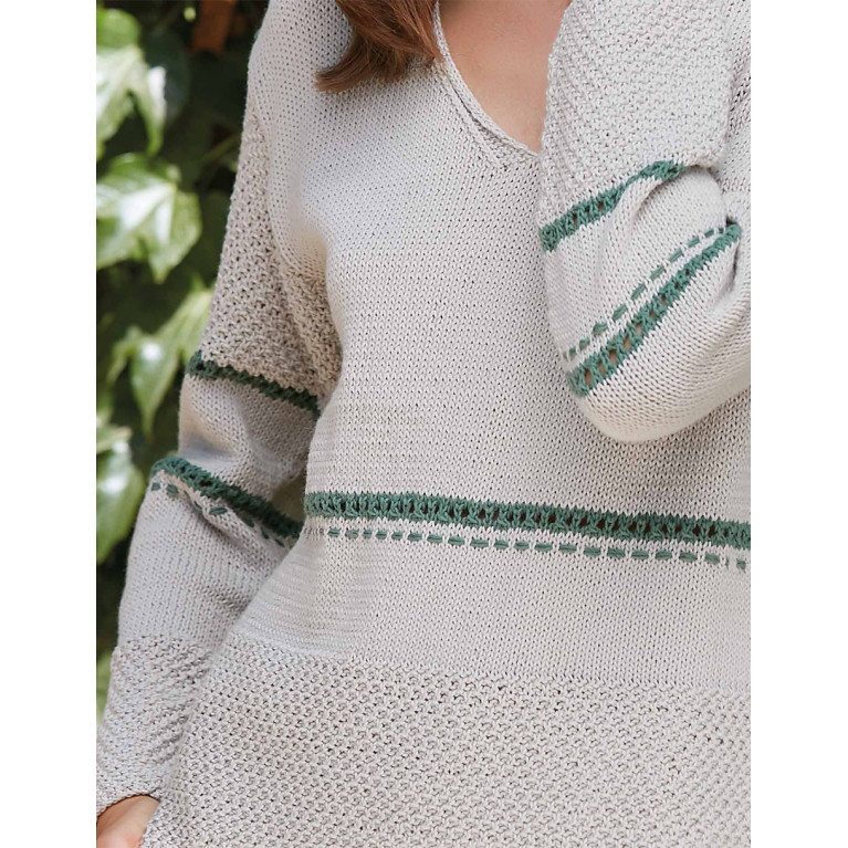 Modèle de Pull Cotton Alpaca