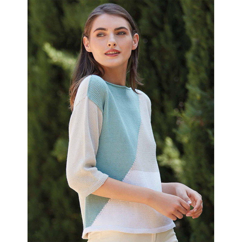 Modèle de Pull Cotton Alpaca