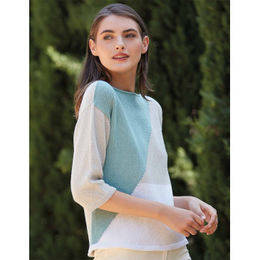 Modèle de Pull Cotton Alpaca