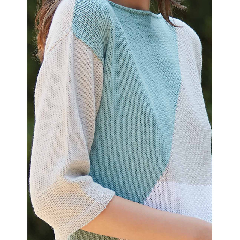 Modèle de Pull Cotton Alpaca