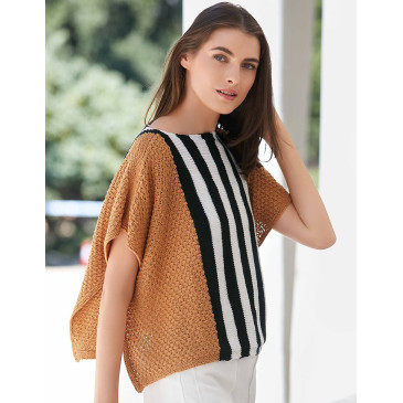 Modèle de Top Cotton Alpaca