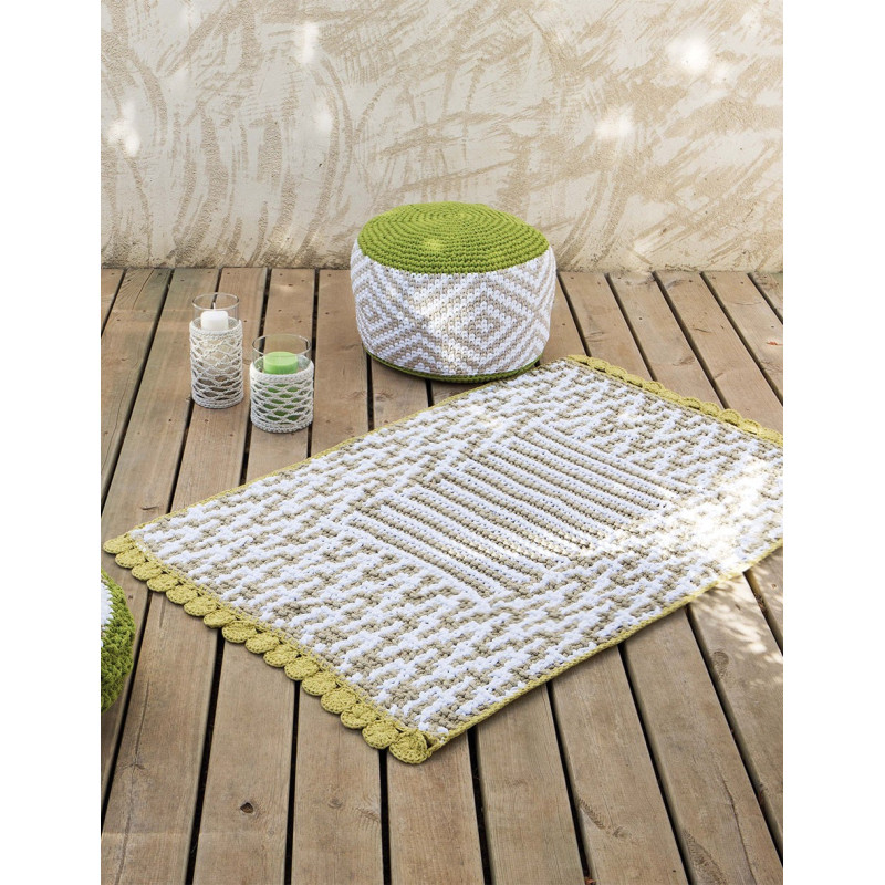 Modèle de Tapis Scuby Cotton - Love Denim