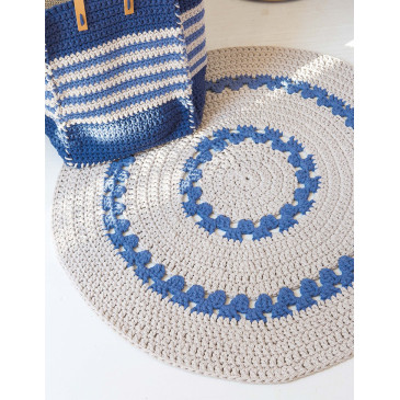 Modèle de Tapis Scuby Cotton