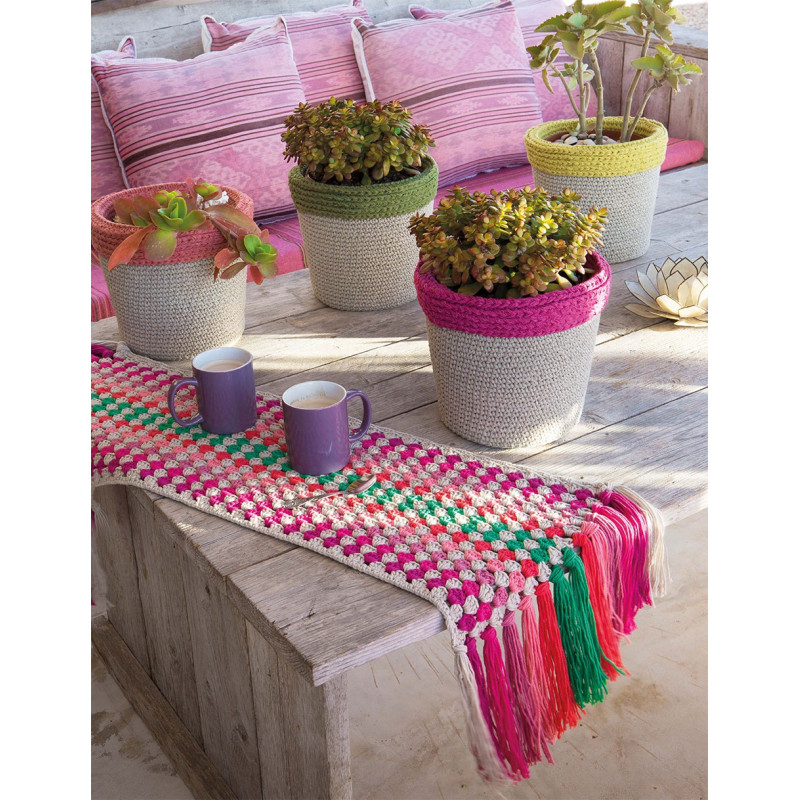 Modèle de Cache-pot Love Denim