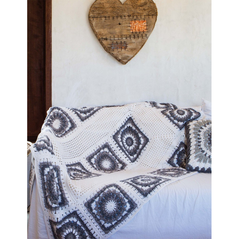 Modèle de Couverture Merino Aran