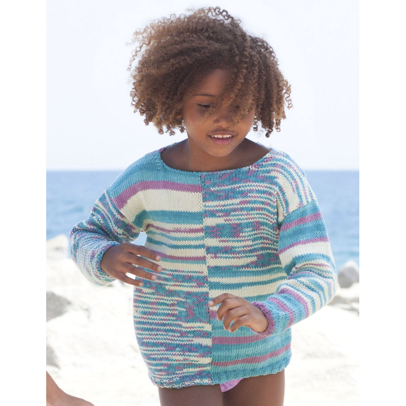 Modèle de Pull Fille Bora Bora