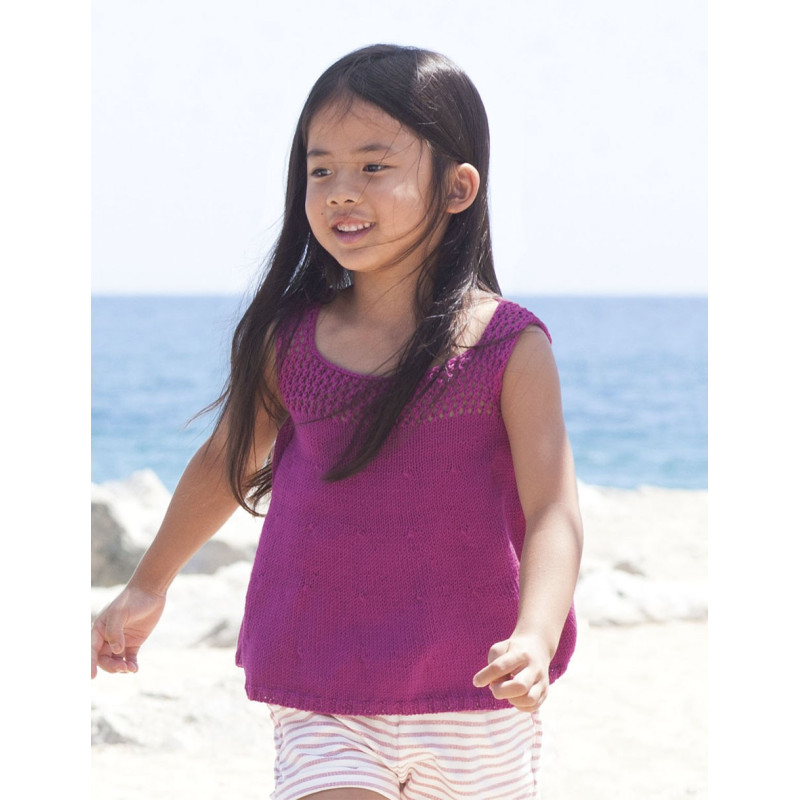 Modèle de Débardeur Fille Panama