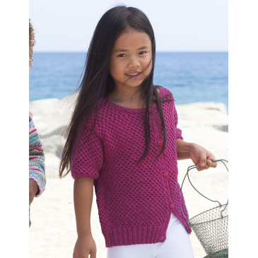 Modèle de Veste Fille Cotton Yak