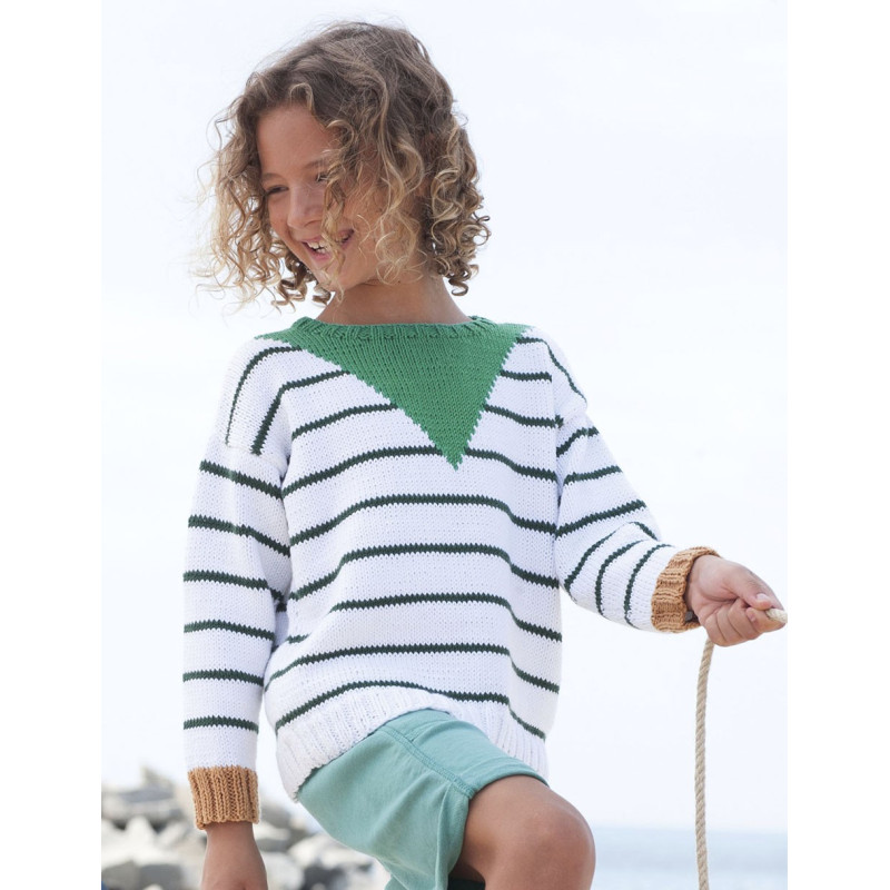 Modèle de Pull Enfant Cotton 100%
