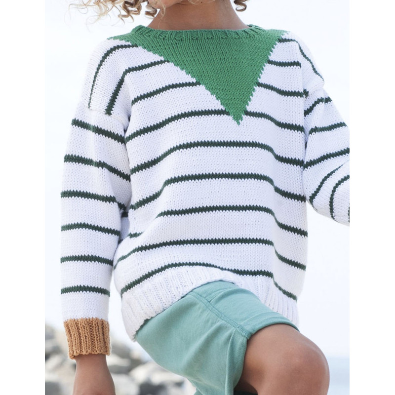 Modèle de Pull Enfant Cotton 100%