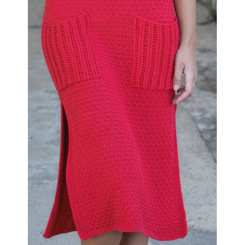 Modèle de Robe Femme Tencel-Cotton