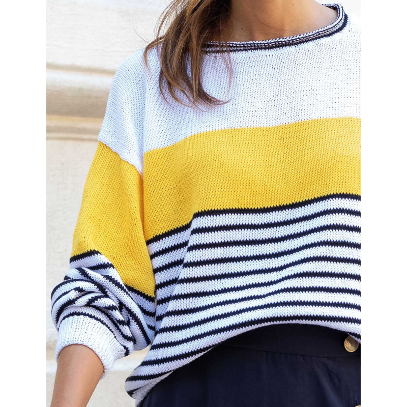 Modèle de Pull Femme Panama