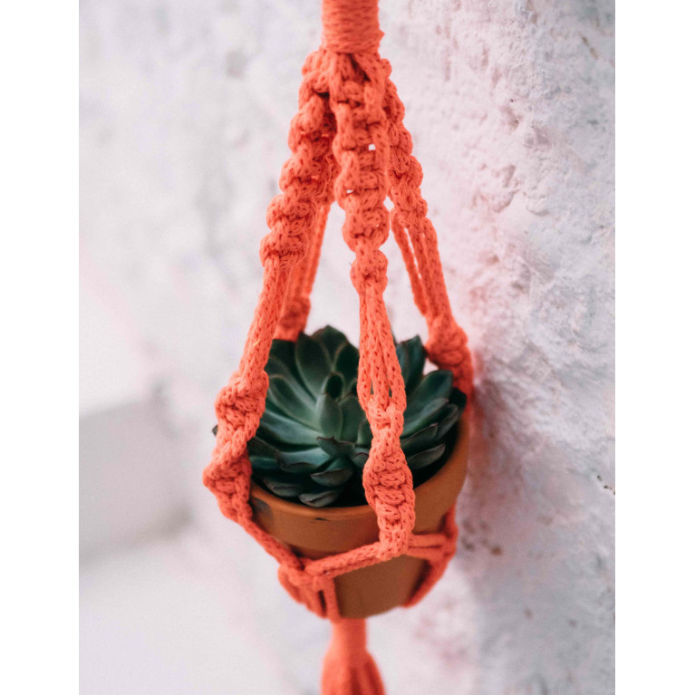 Modèle de Suspension double Cache-pot Scuby Cotton