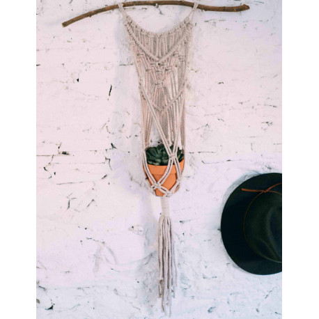 Modèle de Suspension murale Cache-pot Scuby Cotton