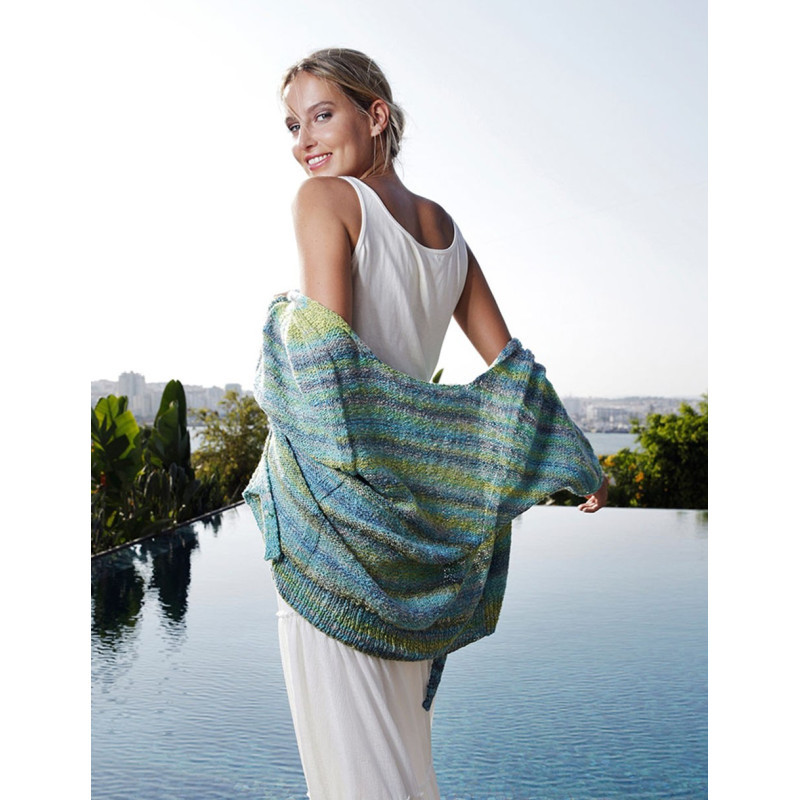 Modèle de Veste Hibiscus