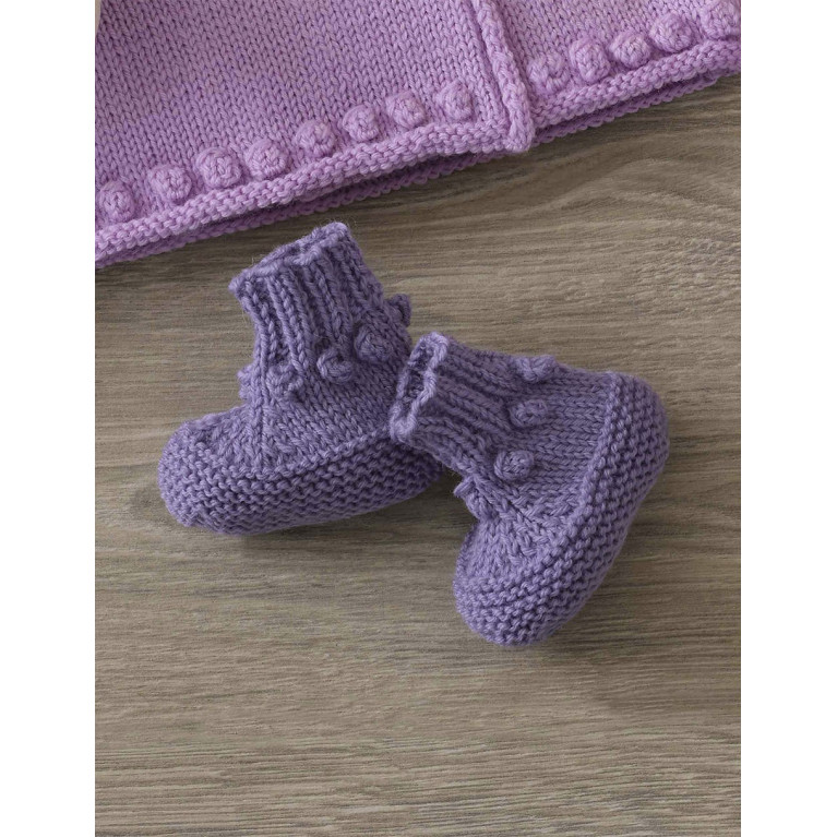 Modèle de Chaussons Baby Nature