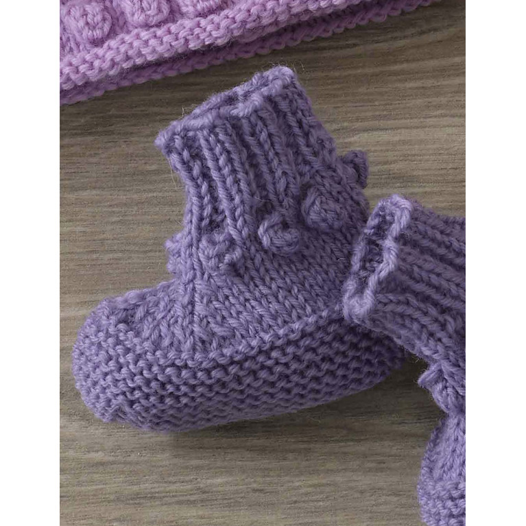 Modèle de Chaussons Baby Nature