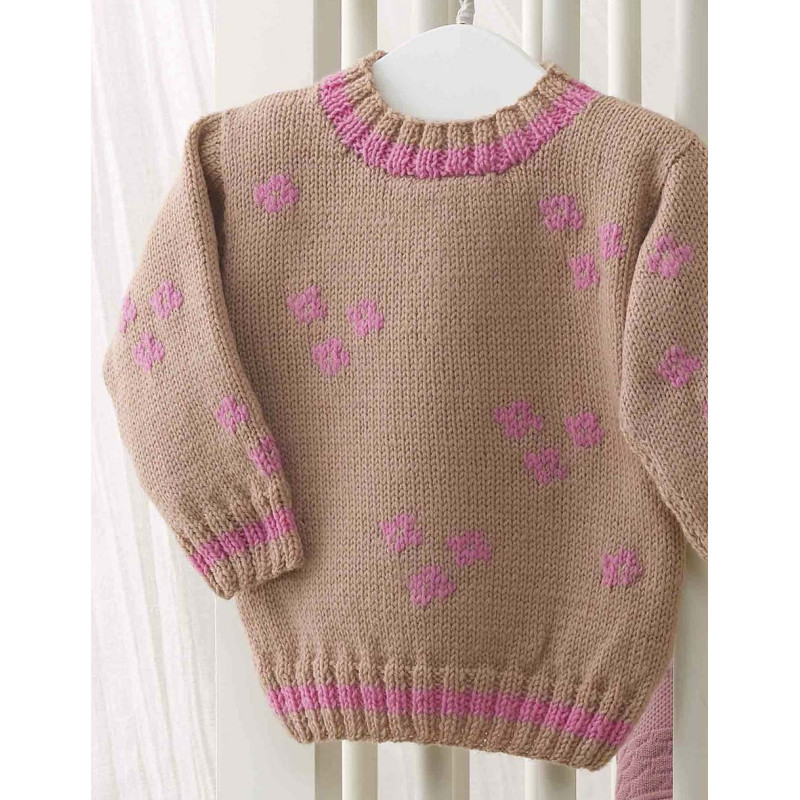 Modèle de Pull Baby Nature