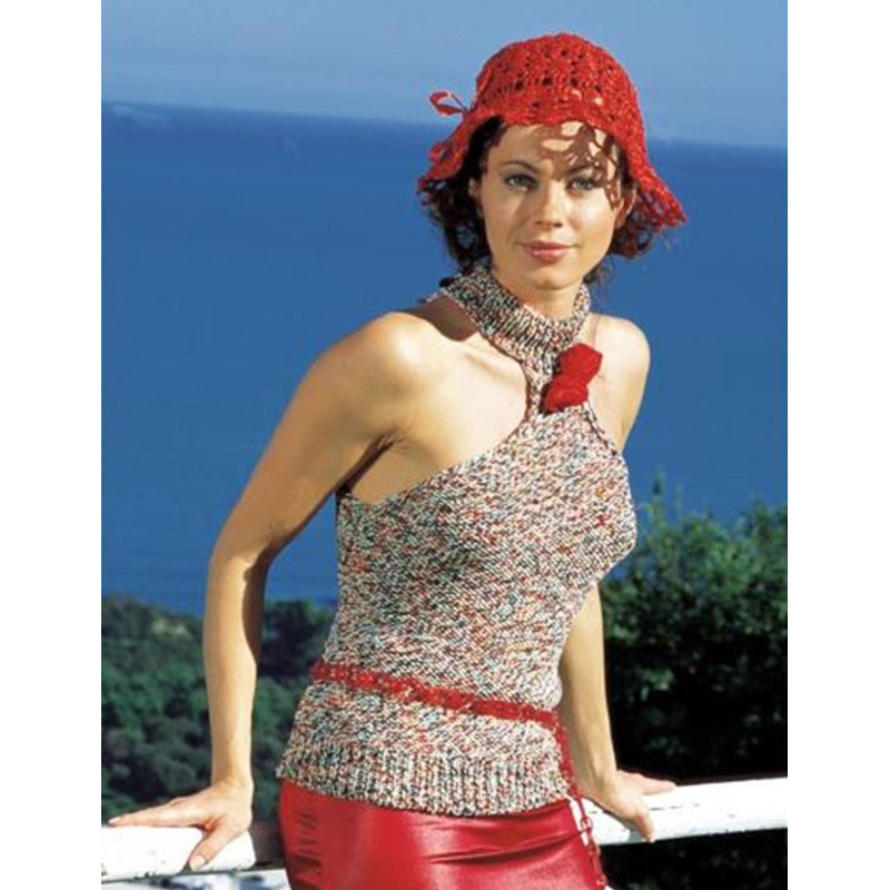 Modèle de Chapeau Rafia