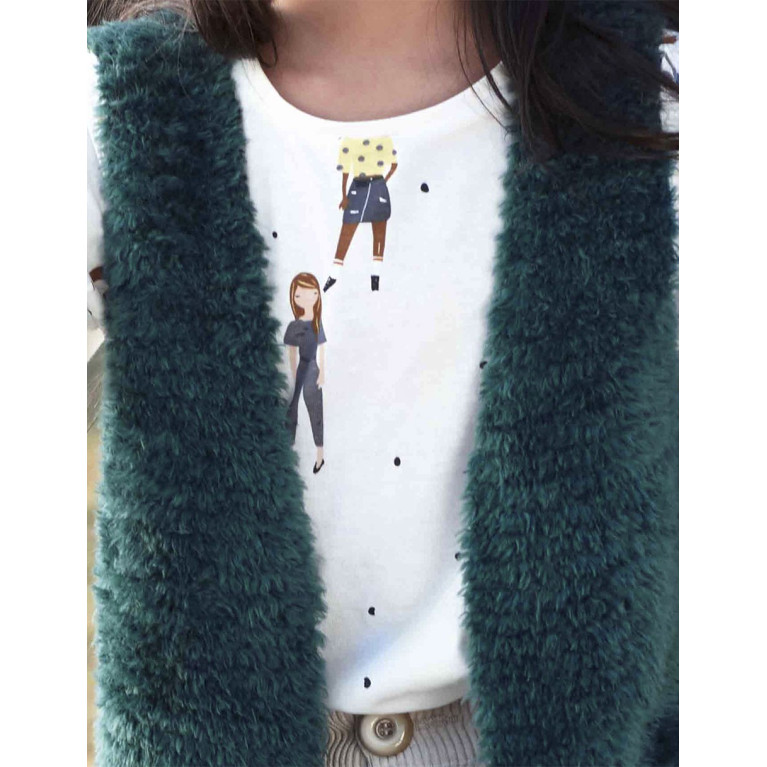 Modèle de Gilet Velour