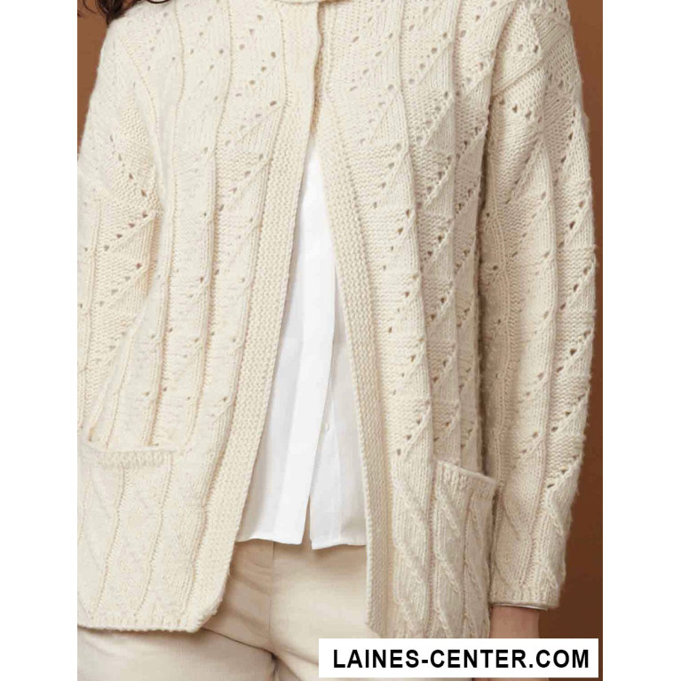 Modèle de Veste Cotton Merino