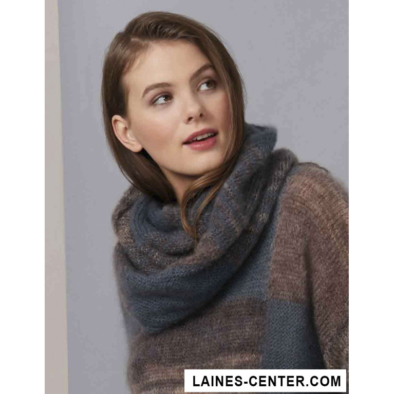 Modèle de Col Silk Mohair