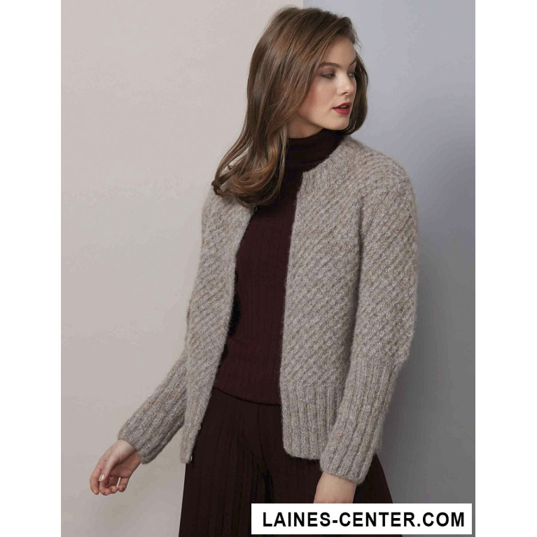 Modèle de Veste Alpaca Silver