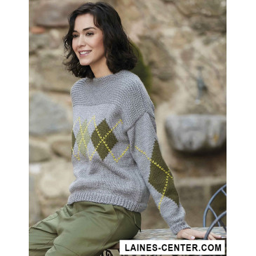 Modèle de Pull Merino Aran