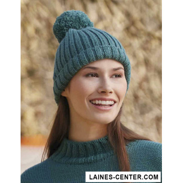 Modèle de Bonnet Basic Merino