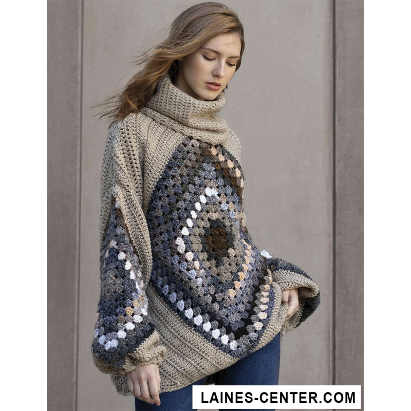 Modèle de Pull Azteca / Merino Aran