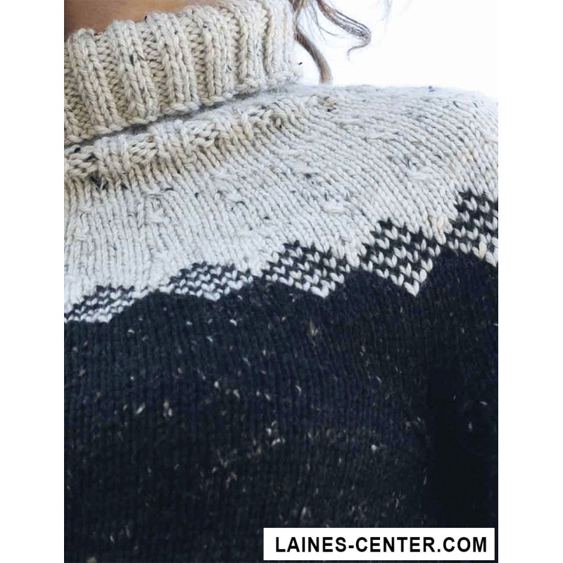 Modèle de Pull Merino Tweed