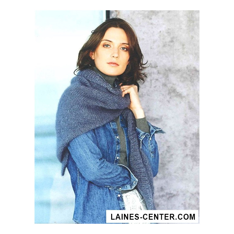 Modèle de Châle Essentials Super Kid Mohair Loves Silk