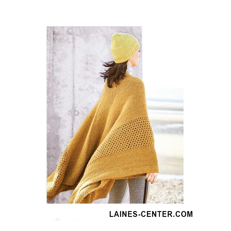 Modèle de Poncho Fashion Alpaca Dream