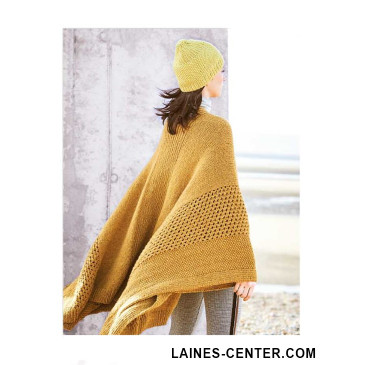 Modèle de Poncho Fashion Alpaca Dream