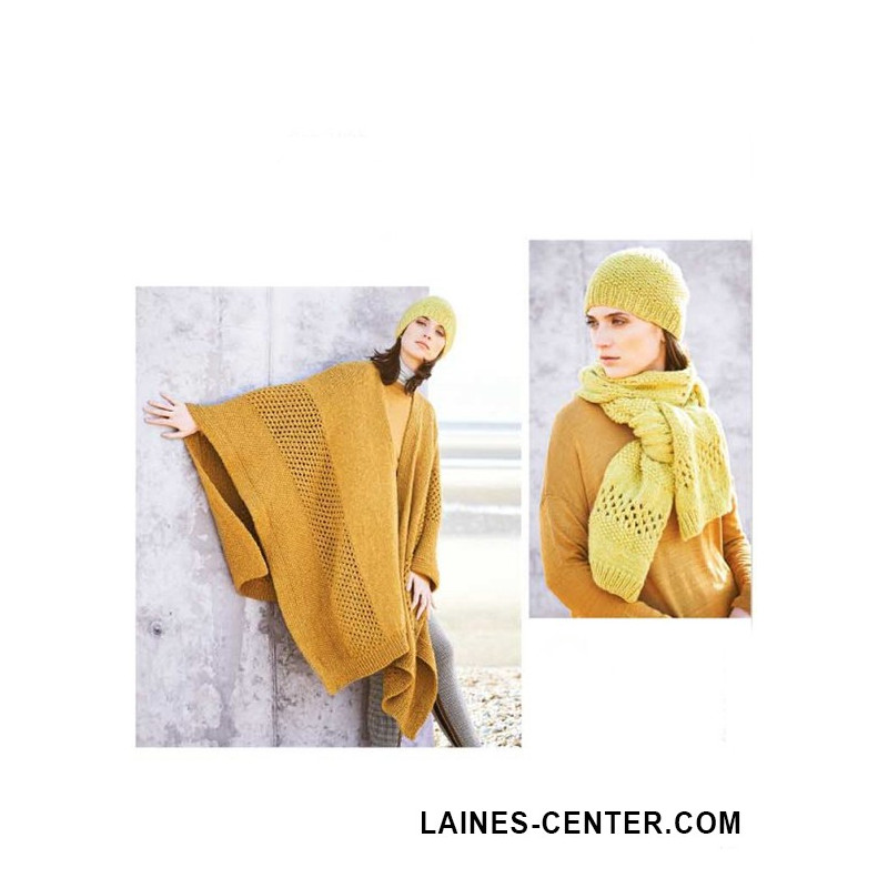 Modèle de Poncho Fashion Alpaca Dream