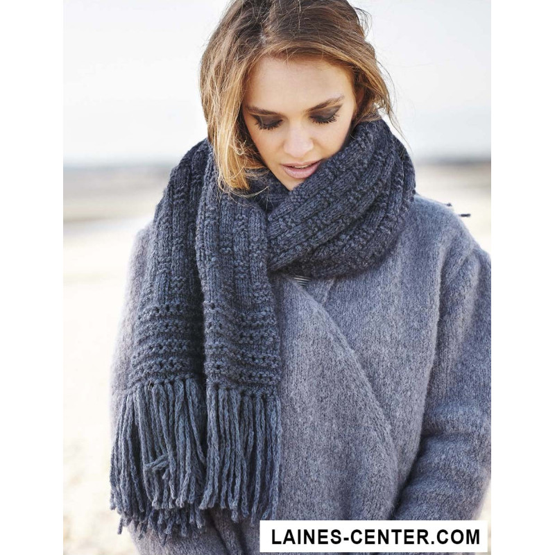 Modèle d’Écharpe Luxury Alpaca Superfine