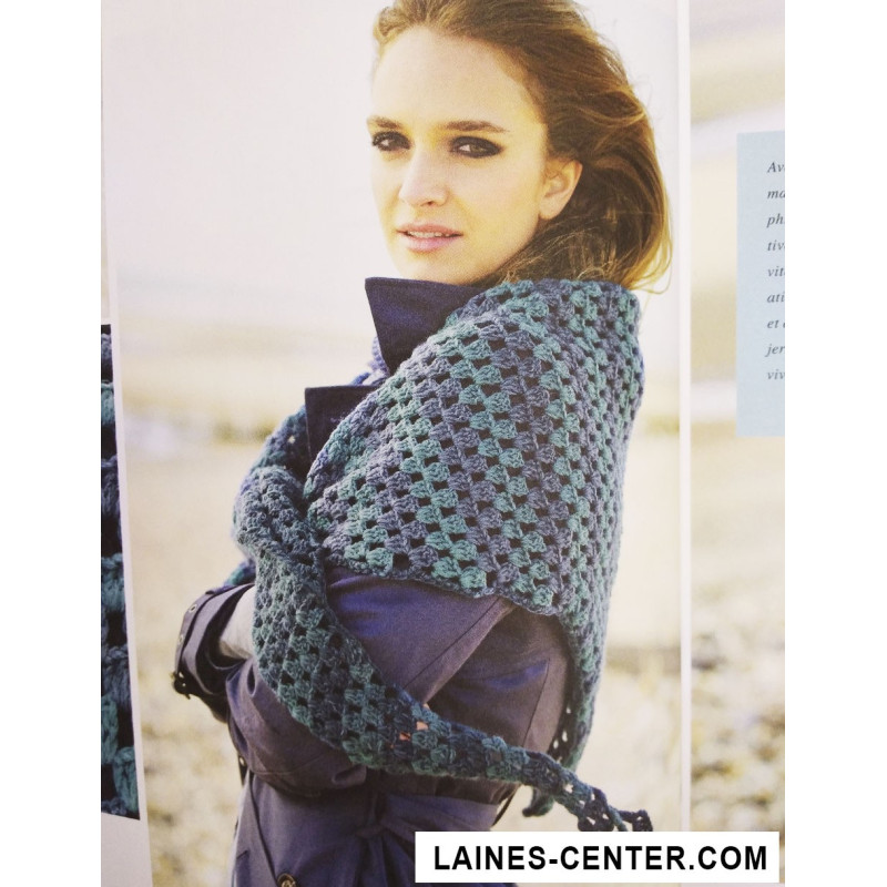 Modèle de Châle Creative Wool Dégradé