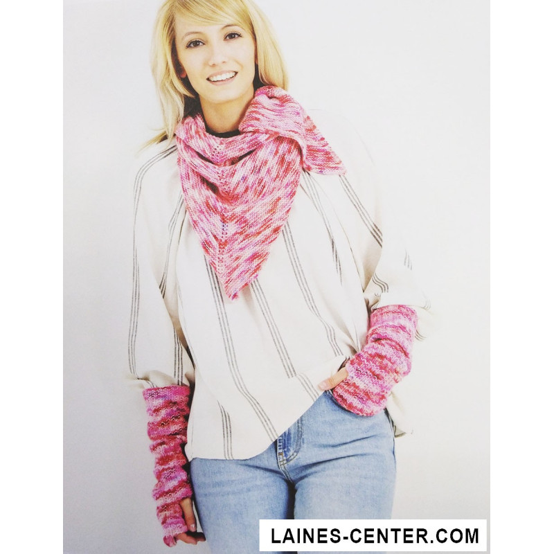 Modèle de Mitaines Luxury Hand-Dyed Happiness